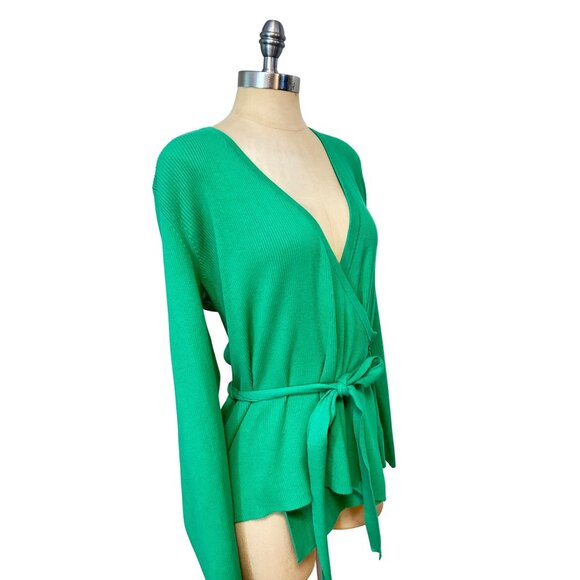 Cabi New NWT Cocktail Cardigan #6244 Green Size Large NWT $137 - Picture 6 of 8